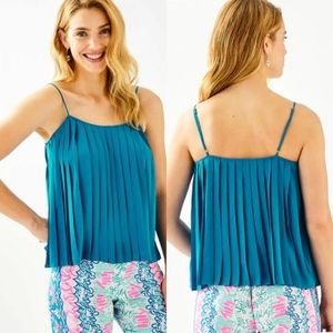 NWT Lilly Pulitzer Rein Pleated Tank Cami
